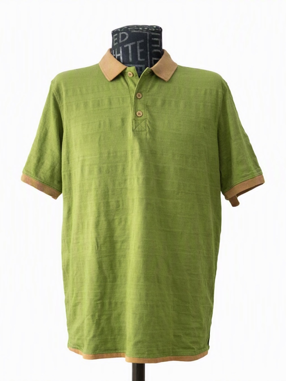 The Territory Ahead Polo Shirt Large Short Sleeve Golf Casual